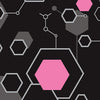 AR 15 Mag & Mag Well Hex DNA Pink Gun Skin Vinyl Wrap