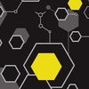 AR 15 Mag & Mag Well Hex DNA Yellow Gun Skin Vinyl Wrap