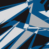 Universal Sheet Sharp Blue Tiger Camo Gear Skin Vinyl Wrap