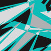 Universal Sheet Sharp Tiffany Blue Tiger Camo Gear Skin Vinyl Wrap