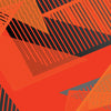 AR 15 Mag Well Trigon Elite Orange Gun Skin Vinyl Wrap