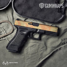 Pistol Slide Realtree Aspect Orange Sorbet Camo Gun Skin Vinyl Wrap