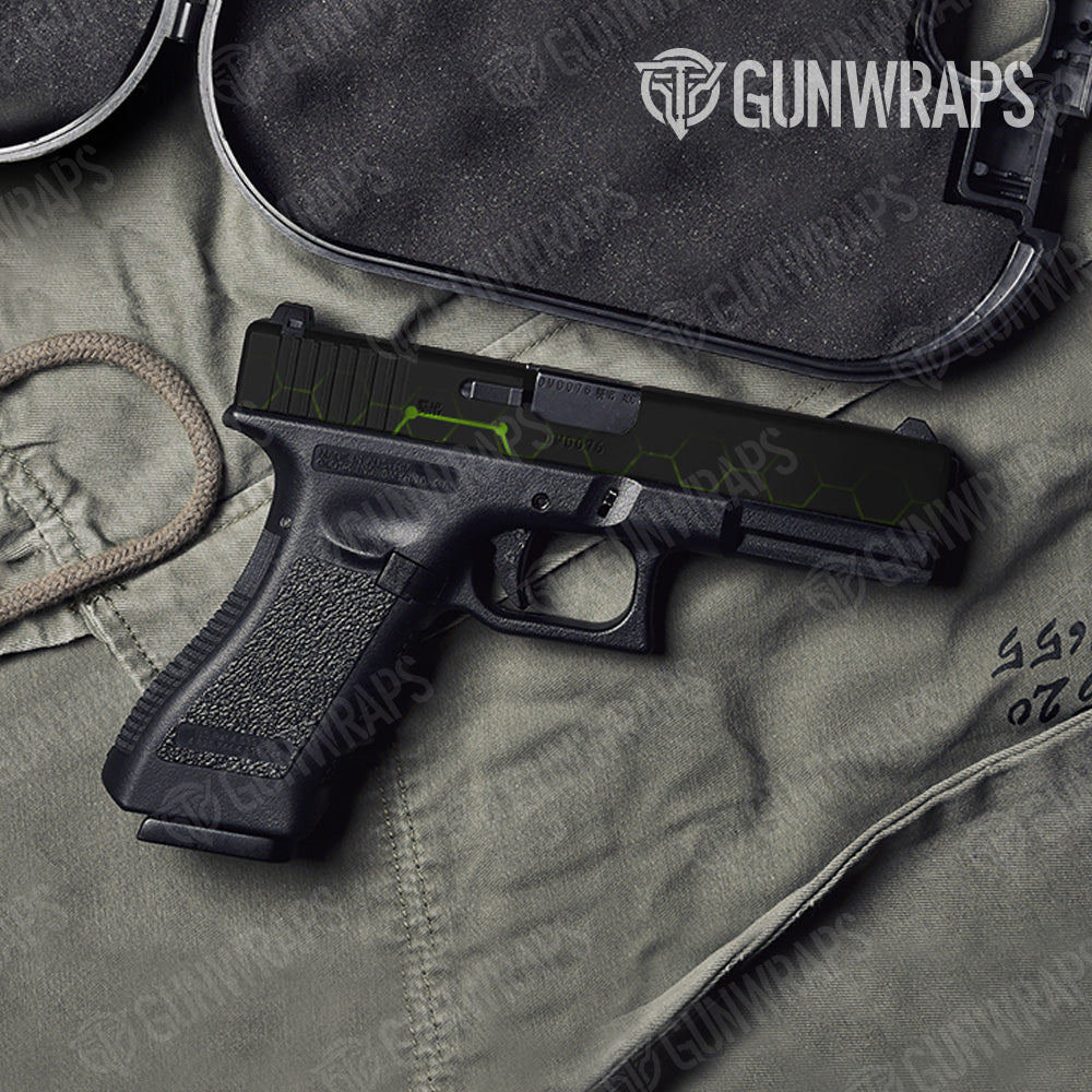 Vivid Hex Green Gun Skin Vinyl Wrap