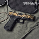 Woodgrain Amsterdam Gun Skin Vinyl Wrap