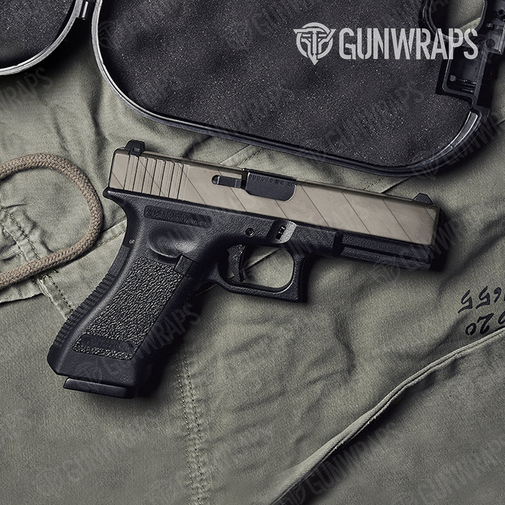 Woodgrain Geneve Gun Skin Vinyl Wrap