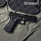 Pistol Slide Dotted Multicolor Gun Skin Pattern