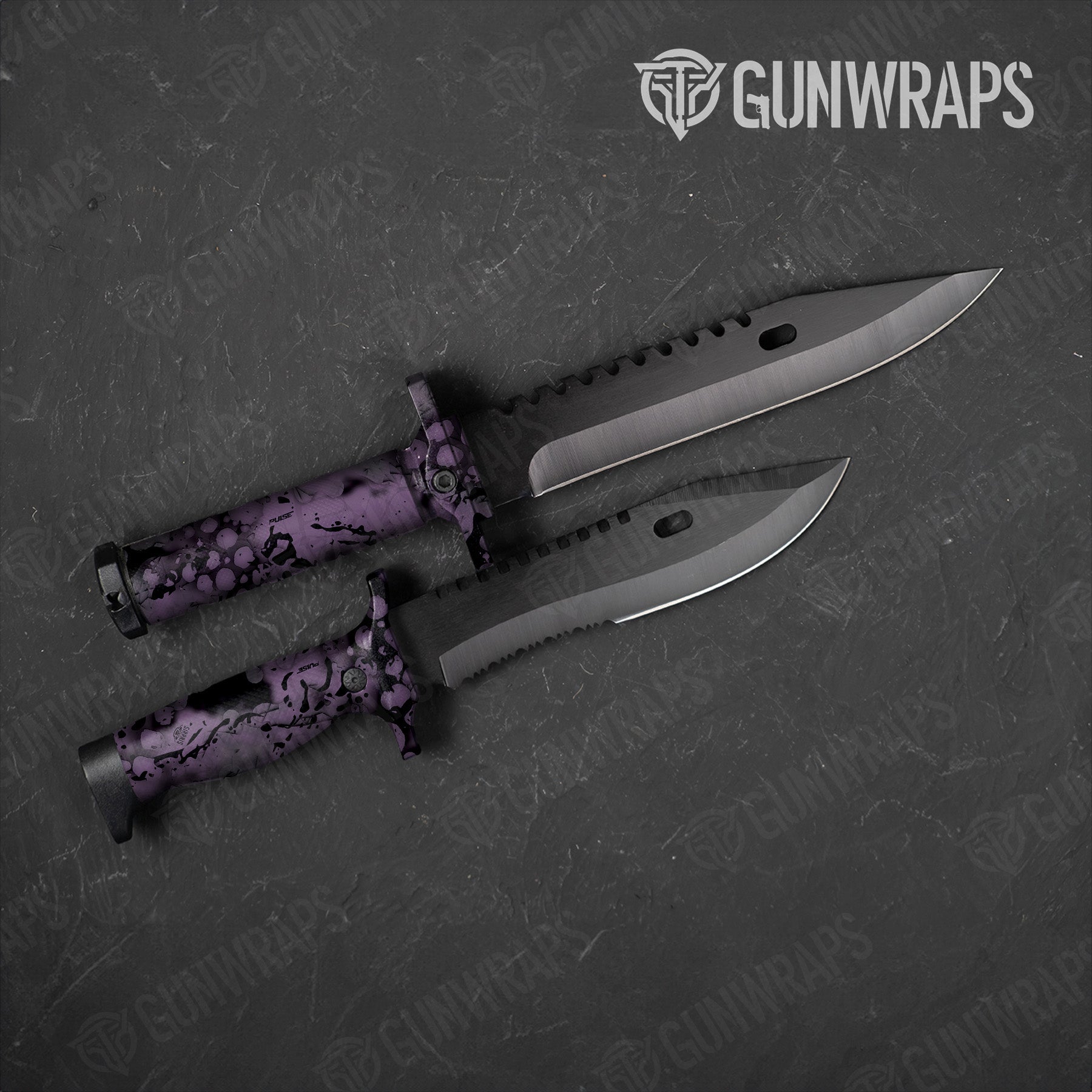 Knife Pulse Galaxy Camo Gun Skin Vinyl Wrap