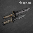 Knife RELV Copperhead Camo Gear Skin Vinyl Wrap Film