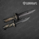 Knife RELV X3 Copperhead Camo Gear Skin Vinyl Wrap Film