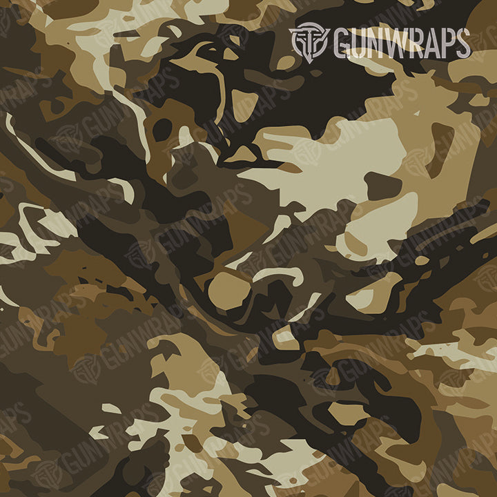 AR 15 Mag Well RELV X3 Harvester Camo Gun Skin Pattern Film