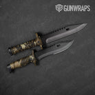 Knife RELV X3 Harvester Camo Gear Skin Vinyl Wrap Film