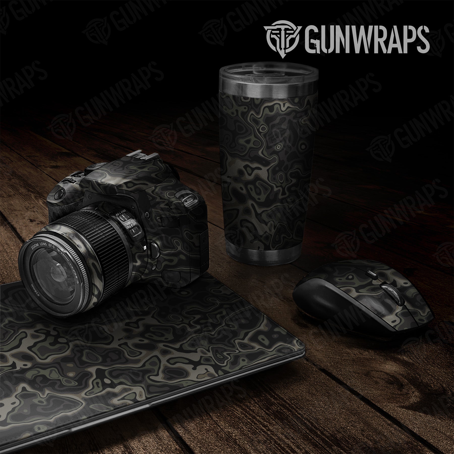 Universal Sheet RELV X3 Marauder Camo Gear Skin Vinyl Wrap Film