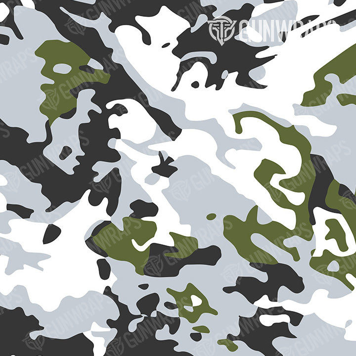 AK 47 RELV X3 Timber Wolf Camo Gun Skin Pattern Film