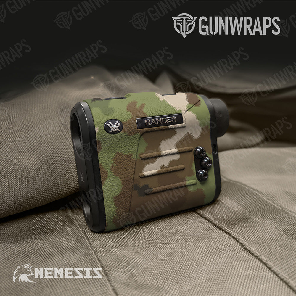 Rangefinder Large Nemesis Woodlands Wolf Gear Skin Vinyl Wrap