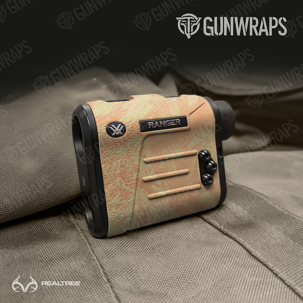 Rangefinder Realtree Aspect Orange Sorbet Camo Gear Skin Vinyl Wrap