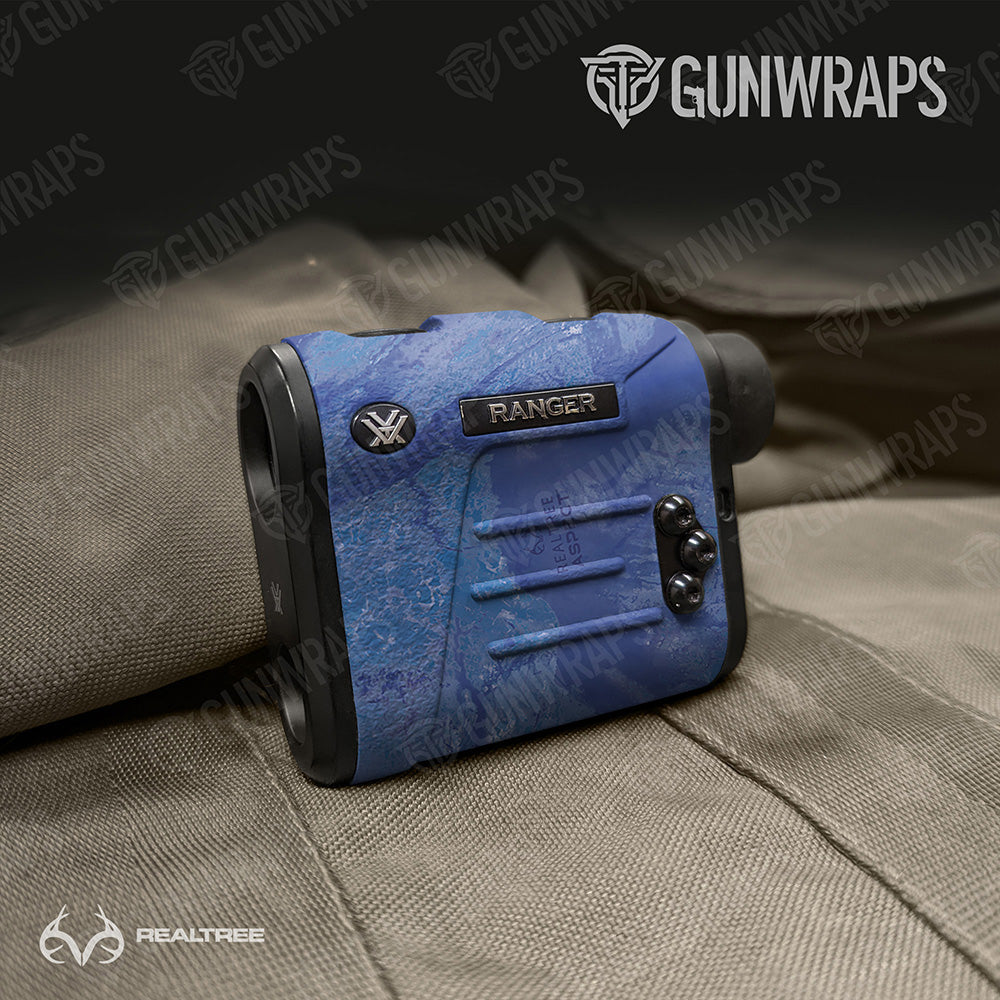 Rangefinder Realtree Aspect Royal Blue Camo Gear Skin Vinyl Wrap