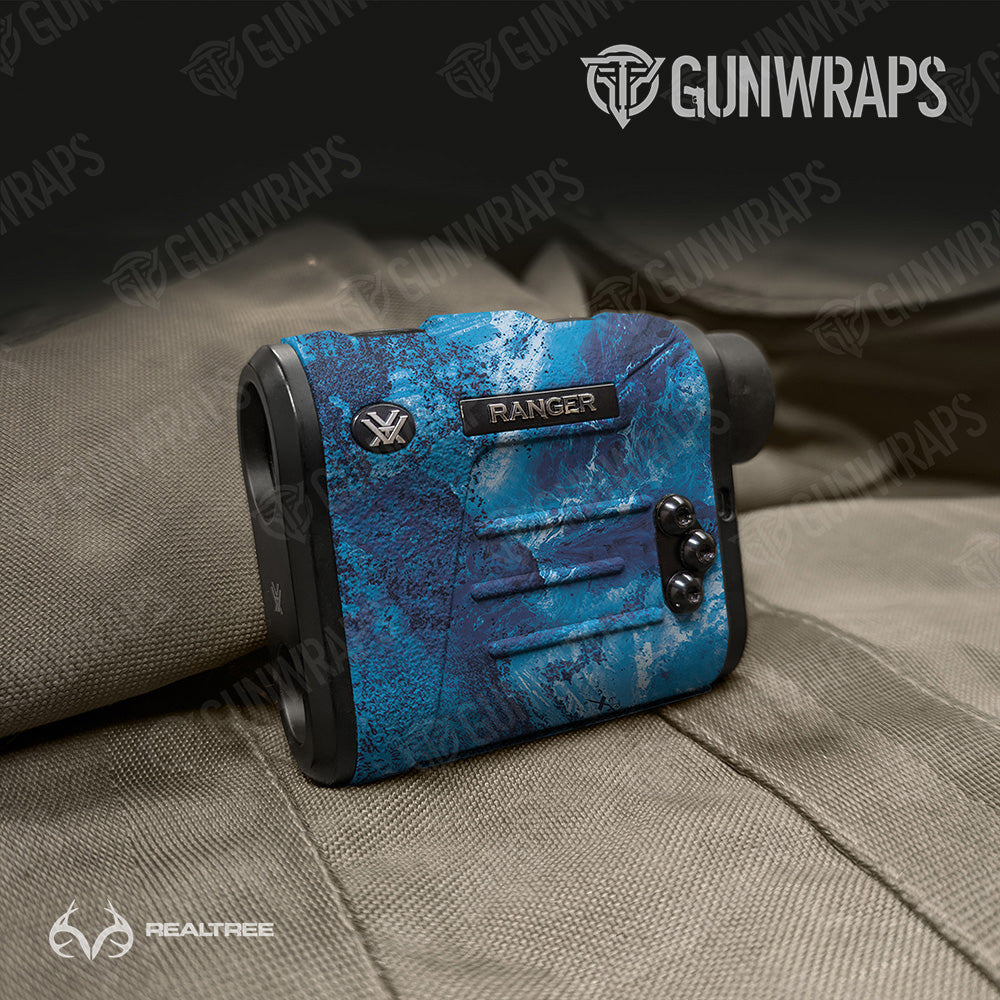 Rangefinder Realtree XTREME Dark Blue Camo Gun Skin Vinyl Wrap