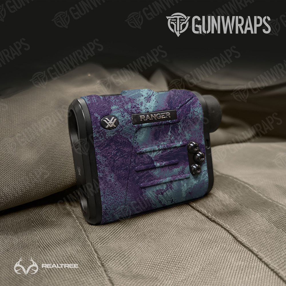 Rangefinder Realtree XTREME Frozen Grape Camo Gun Skin Vinyl Wrap