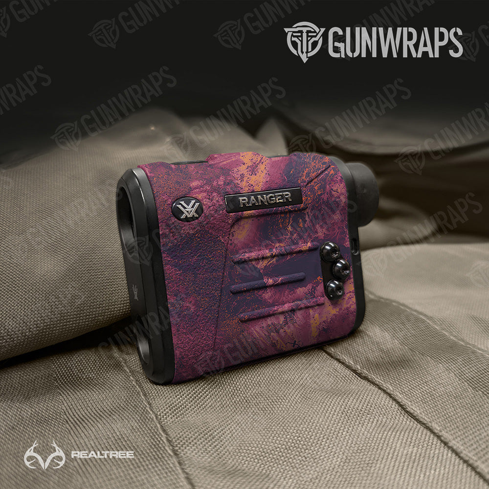 Rangefinder Realtree XTREME Gothic Grape Camo Gun Skin Vinyl Wrap