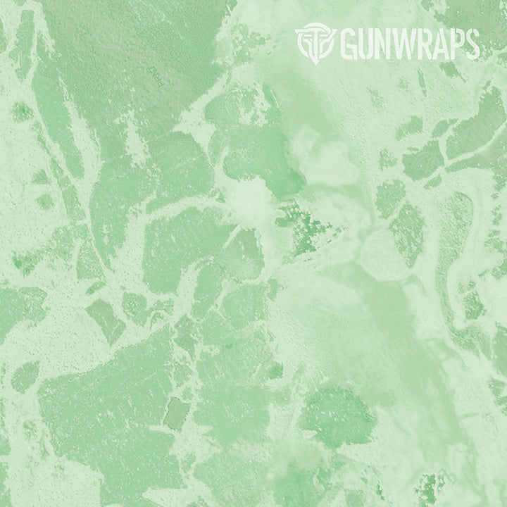 AR 15 Realtree WAV3 Lime Green Camo Pattern Skin