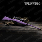 Rifle Hex Electric Purple Gun Skin Vinyl Wrap