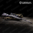 Old School Duck Purple Tiger Gun Skin Vinyl Wrap