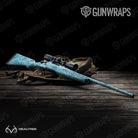 Rifle Realtree Aspect Sea Blue Camo Gun Skin Vinyl Wrap