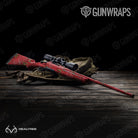 Rifle Realtree XTRA Colors Red Camo Gun Skin Vinyl Wrap