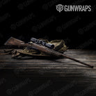 Woodgrain Atlanta Gun Skin Vinyl Wrap