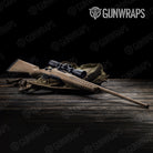 Woodgrain Tokyo Gun Skin Vinyl Wrap