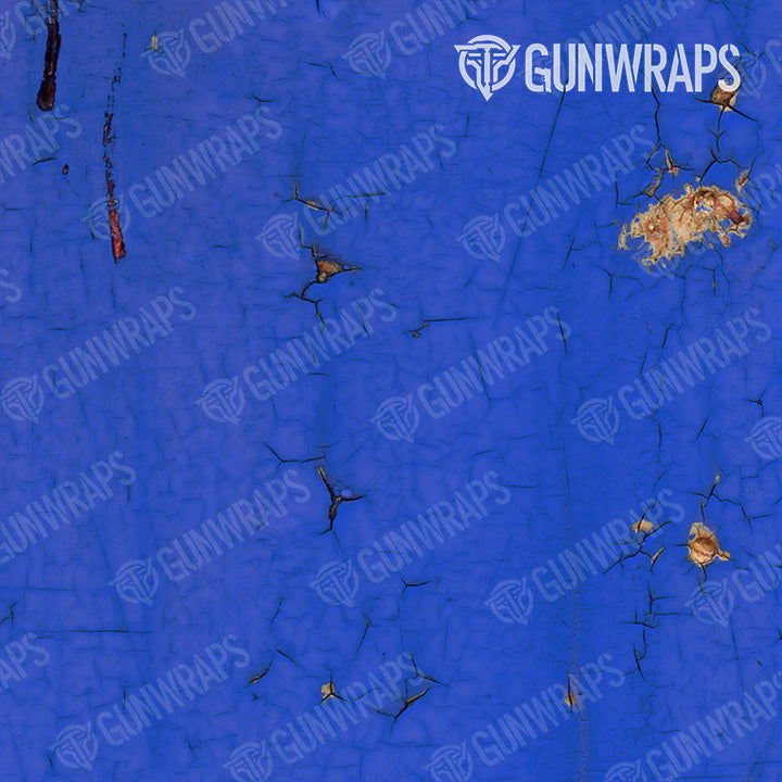 Universal Sheet Rust 3D Royal Blue Gun Skin Pattern