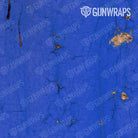 Rifle Rust 3D Royal Blue Gun Skin Pattern