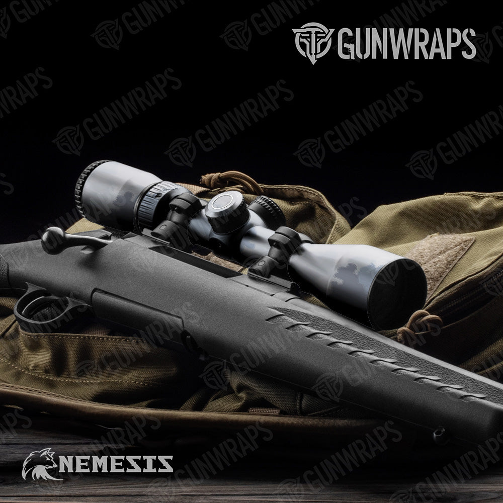 Scope Large Nemesis Snow Tundra Gear Skin Vinyl Wrap