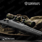 Scope Large Nemesis Woodlands Wolf Gear Skin Vinyl Wrap