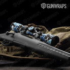 Old School Duck Baby Blue Gun Skin Vinyl Wrap