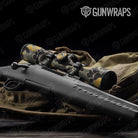 Old School Duck Militant Yellow Gun Skin Vinyl Wrap