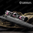 Old School Duck Pink Tiger Gun Skin Vinyl Wrap