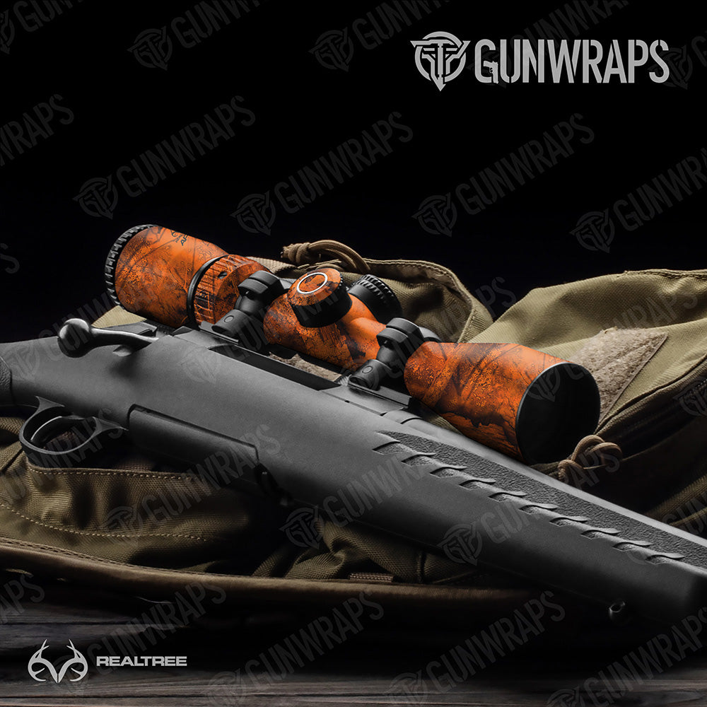 Scope Realtree XL APX Blaze Camo Gear Skin Vinyl Wrap
