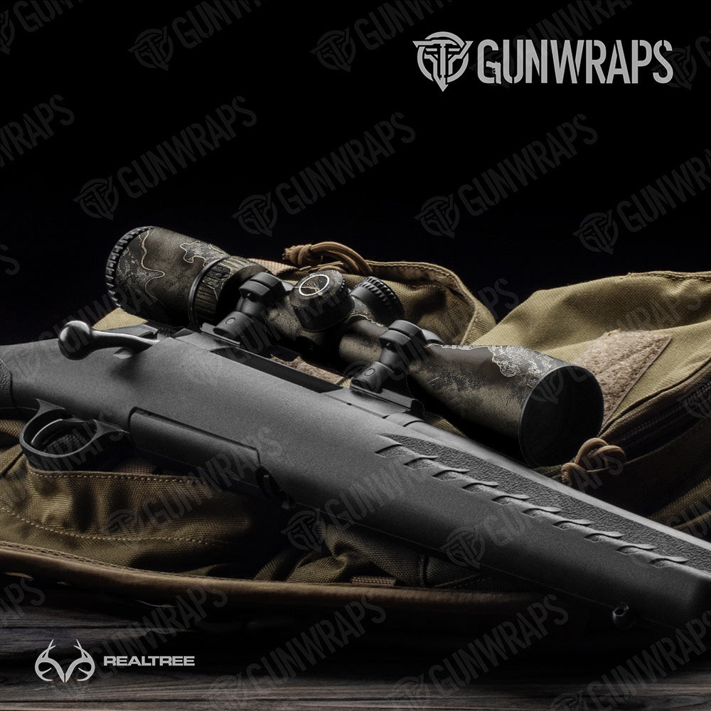 Scope Realtree Large Excape Camo Gun Skin Vinyl Wrap