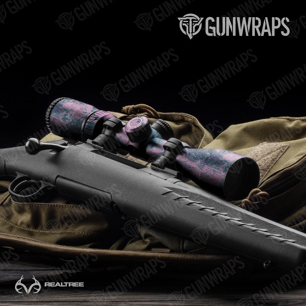 Scope Realtree XTREME Lavender Haze Camo Gun Skin Vinyl Wrap