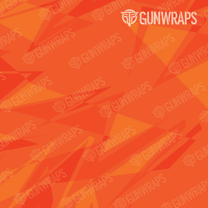 Universal Sheet Sharp Elite Orange Camo Gun Skin Pattern