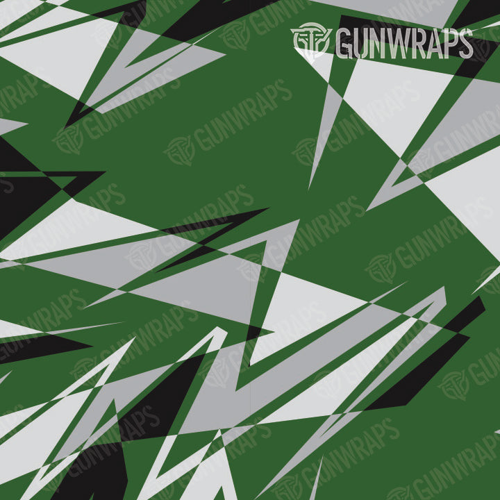Universal Sheet Sharp Green Tiger Camo Gun Skin Pattern