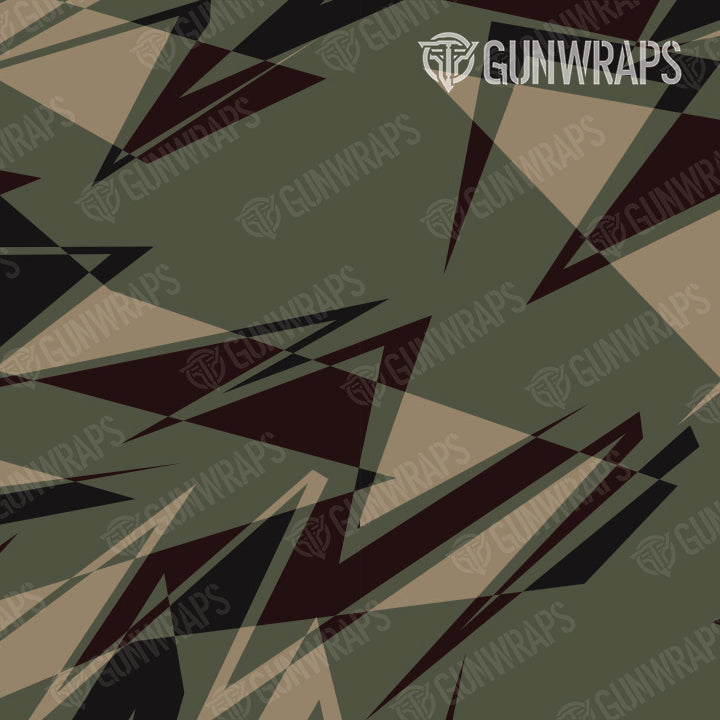 Shotgun Sharp Militant Blood Camo Gun Skin Pattern