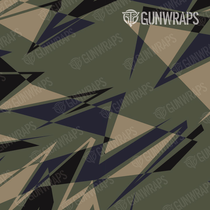 Scope Sharp Militant Blue Camo Gear Skin Pattern