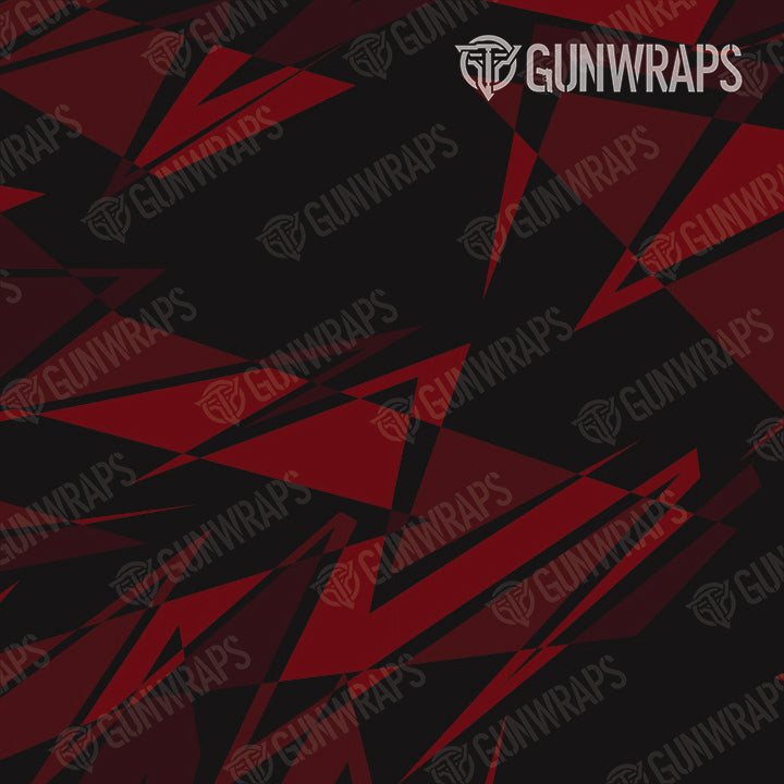 Universal Sheet Sharp Vampire Red Camo Gun Skin Pattern