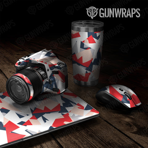 Shattered Camo Universal Gear Skin Vinyl Wraps