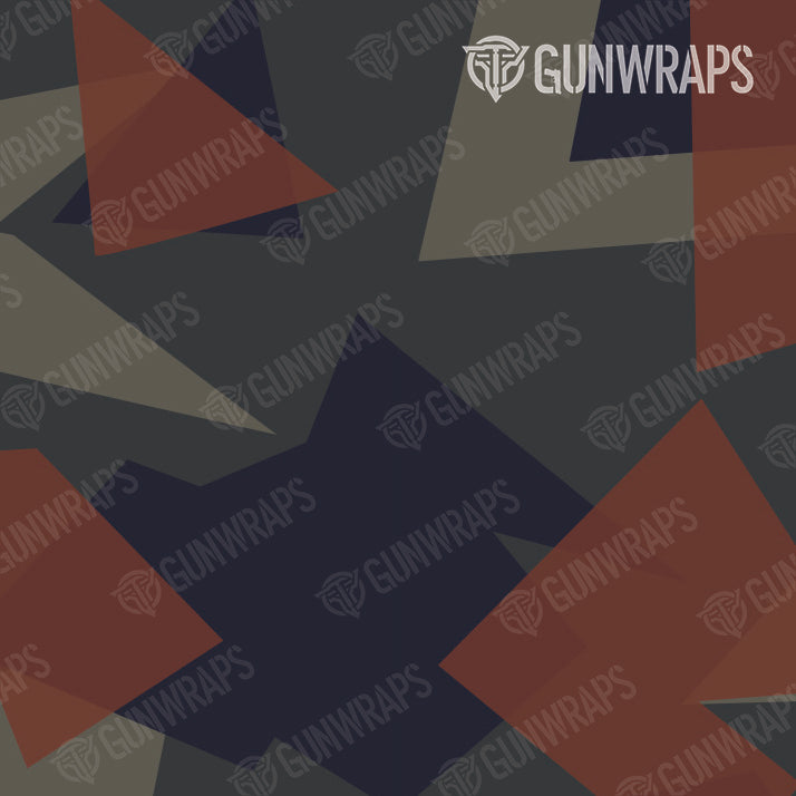 Binocular Shattered Blue Copper Camo Gear Skin Pattern