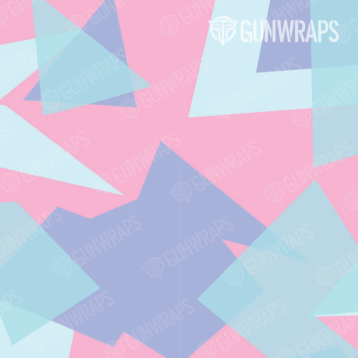 AR 15 Shattered Cotton Candy Camo Gun Skin Pattern