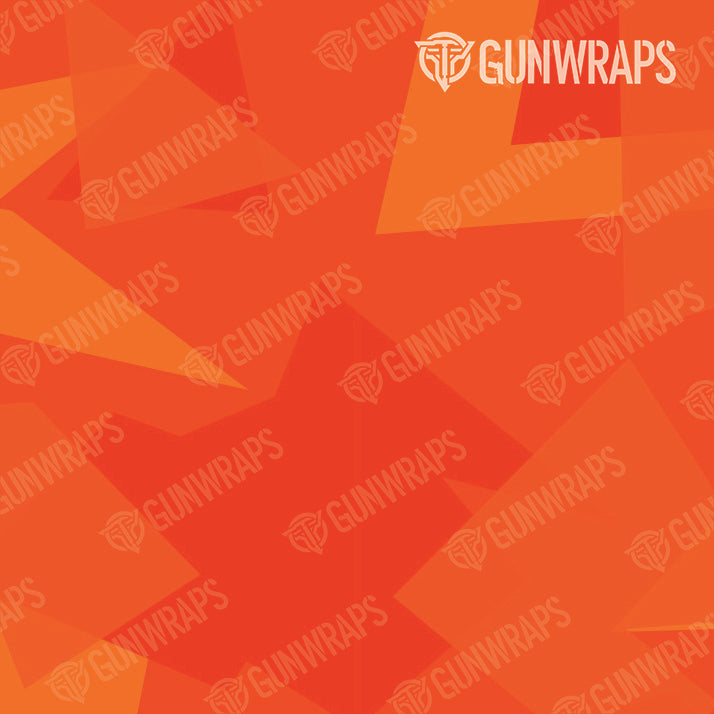 AR 15 Mag Shattered Elite Orange Camo Gun Skin Pattern