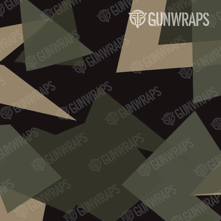 Scope Shattered Militant Green Camo Gear Skin Pattern